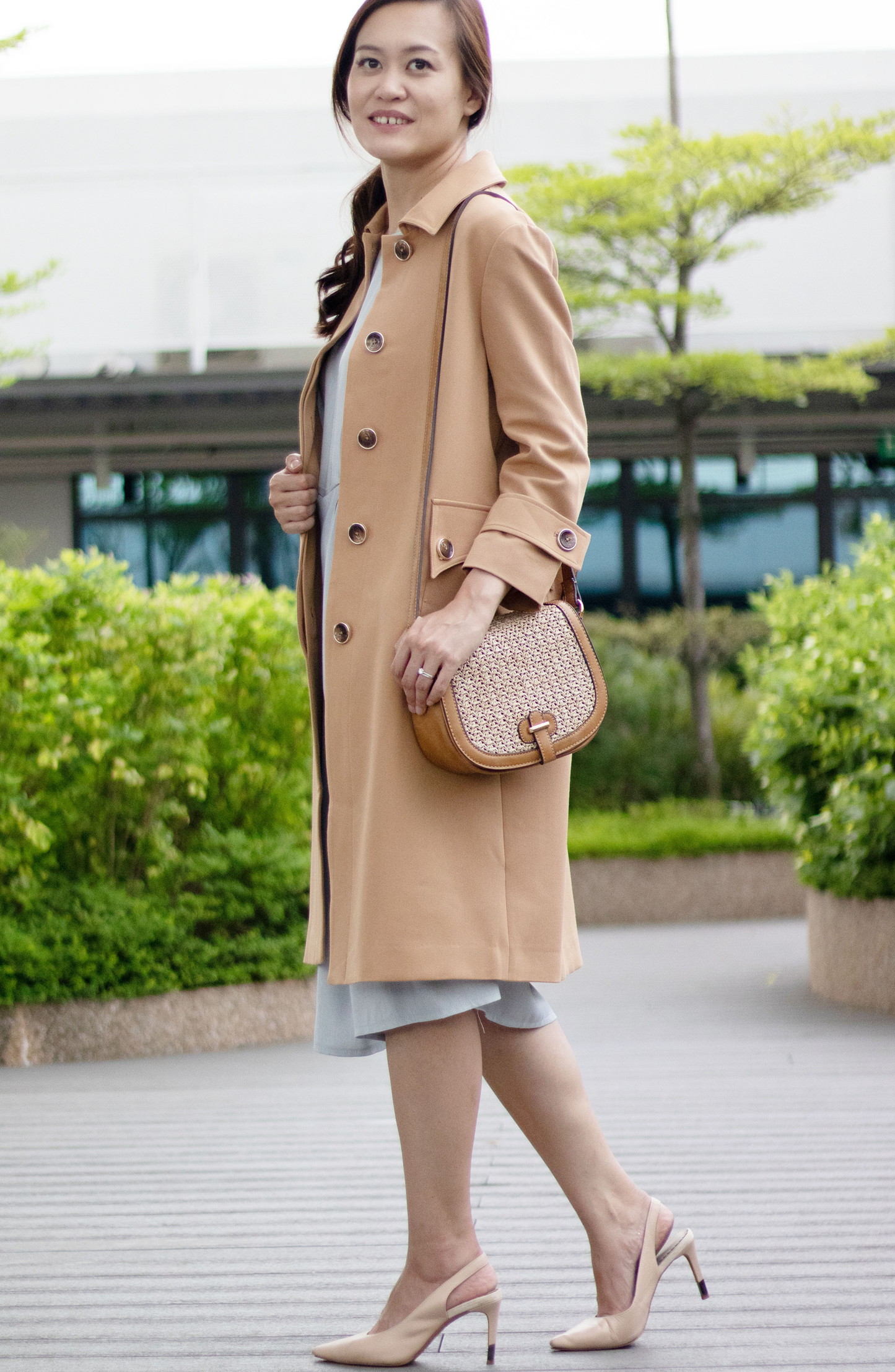 Vintage Inspired  Trench Coat 