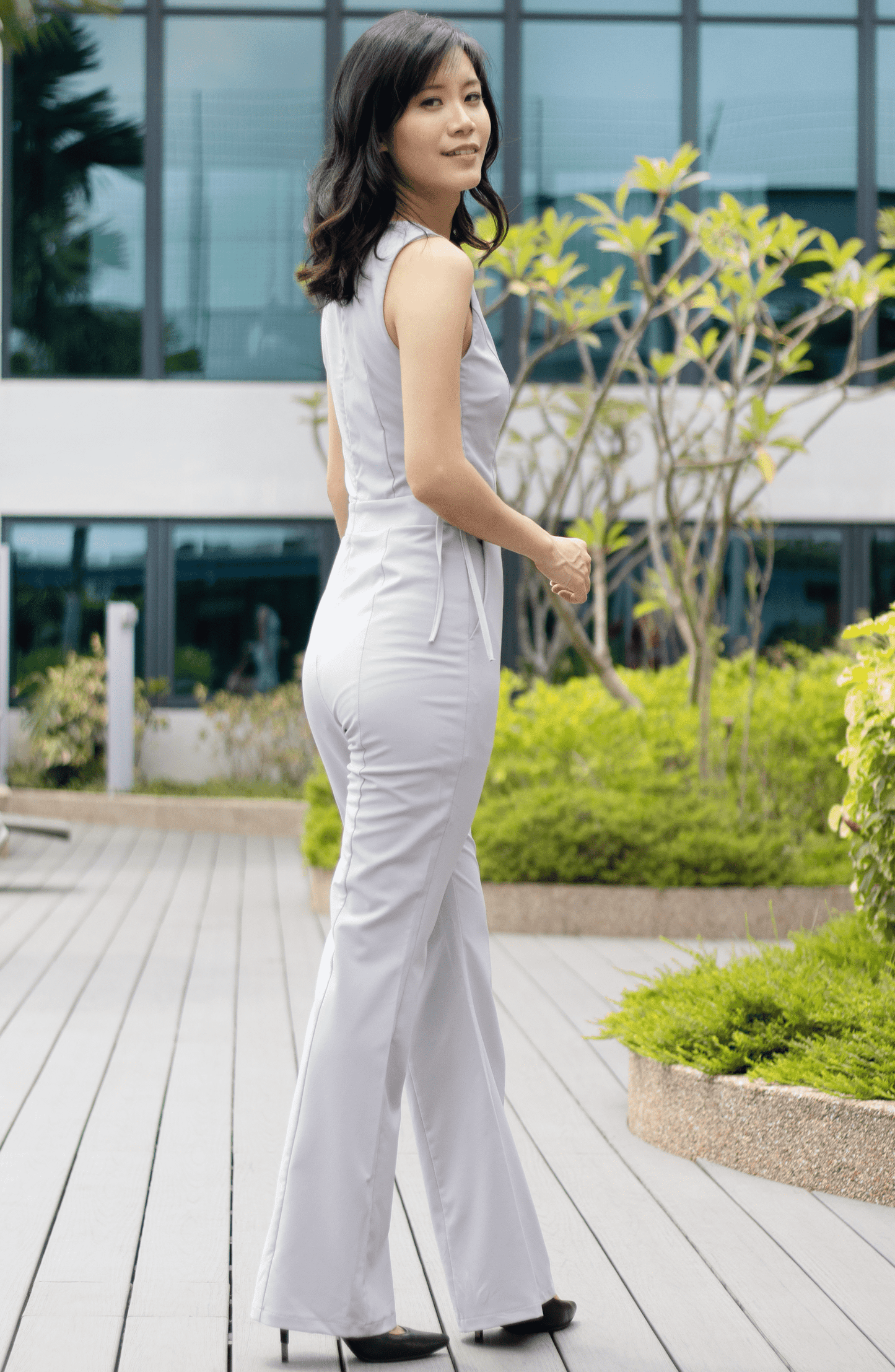 Crew Eyelet Jumpsuit