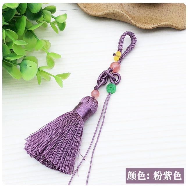 Tassel string for ornaments, stones, pendants and charms